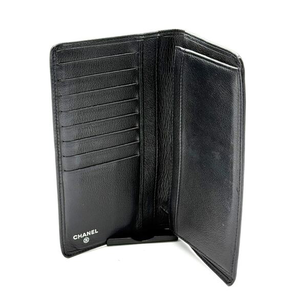 RARE Chanel Long‎ Wallet CC & Embossed Chanel Jacket*Original COA card & Sticker - Picture 6 of 14